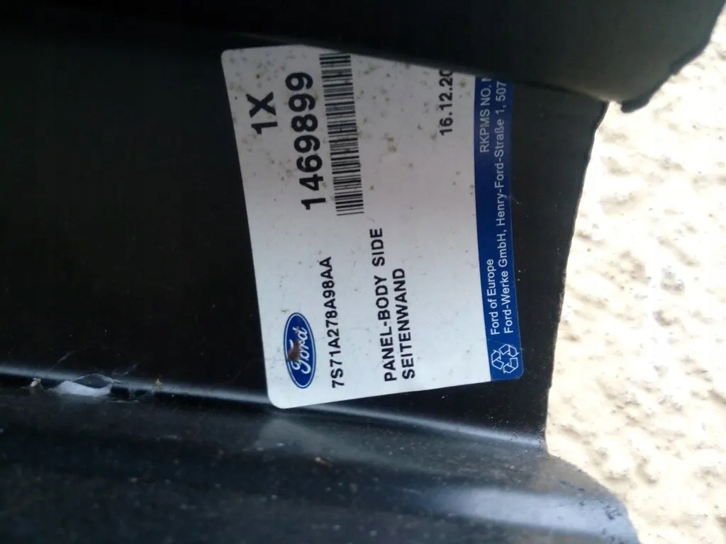 фото №4, Обшивка бік ford mondeo mk4 nowe oryg.