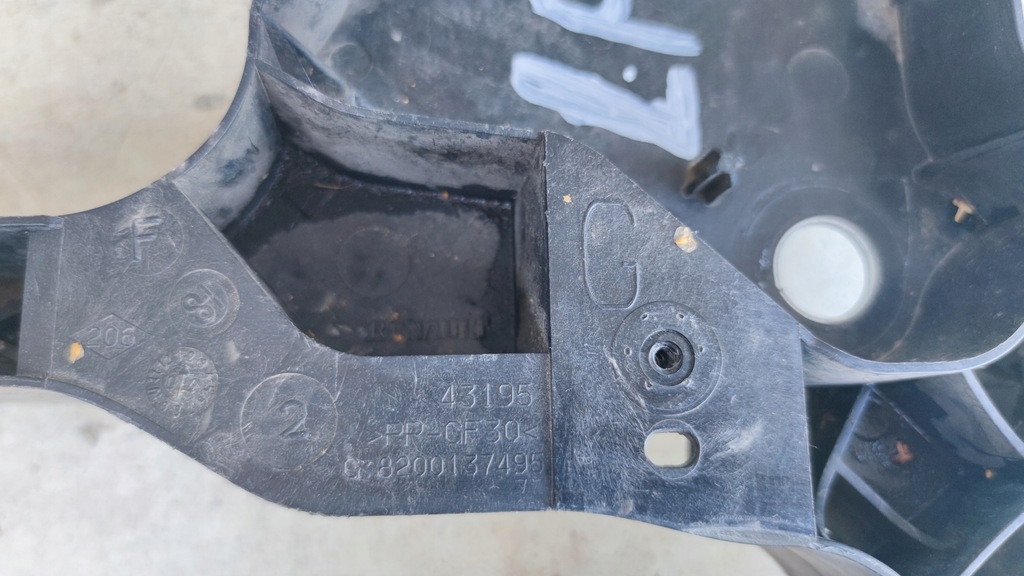 фото №3, Панель фари передній лівий renault megane ii 8200137495