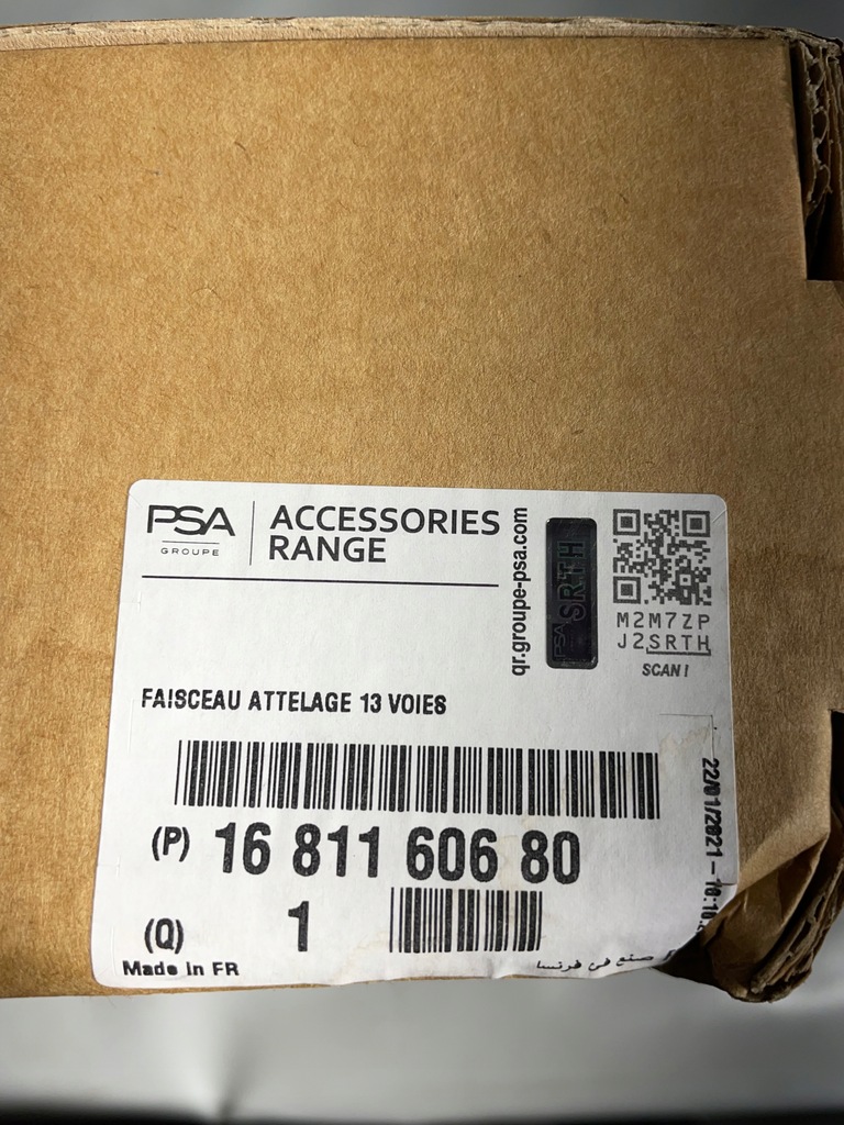 фото №8, Джгут 13 pin do фаркоп буксирувальний peugeot 2008 citroen c4 1681160680 nowa