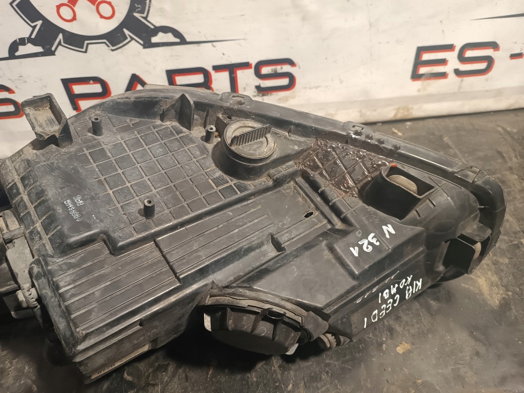 фото №7, Лампа права h7 led фара kia ceed ii 2 звичайна лінза led