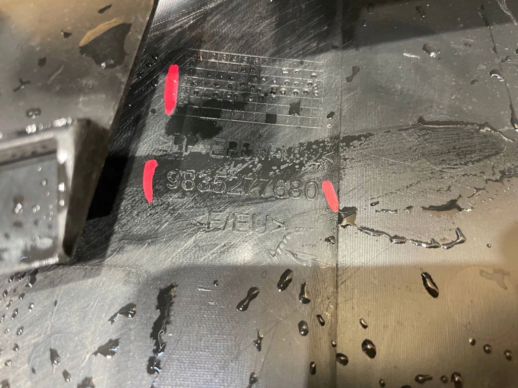 фото №10, Opel mokka ii 2 b 20- бампер перед передний dół накладка