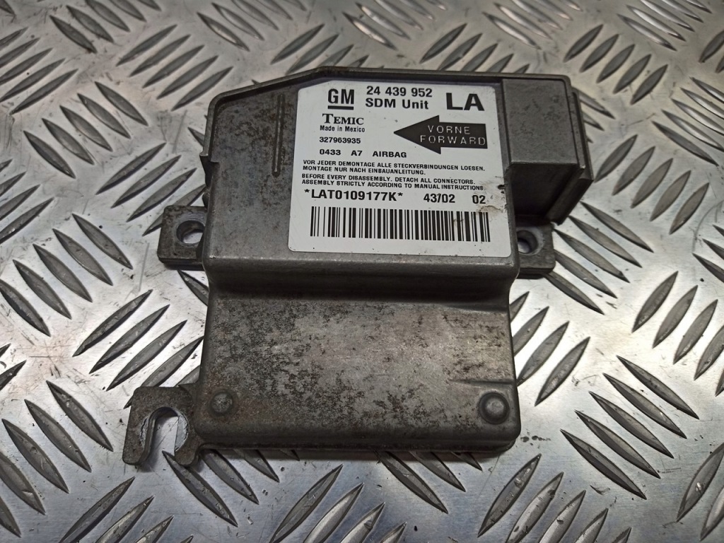 Купить Модуль подушка безопасности opel corsa c 1.2 16v 24439952la