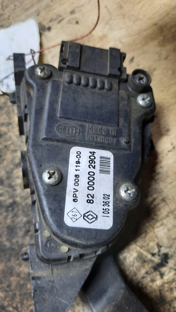 фото №5, Потенциометр газа renault laguna 1.9d 02r