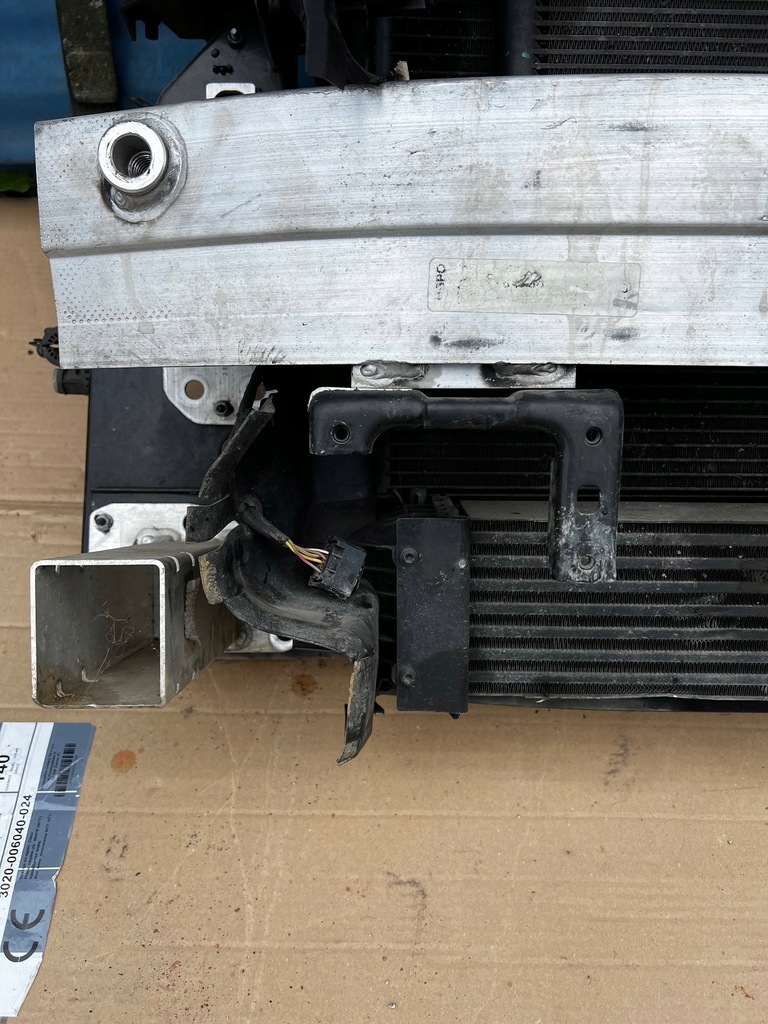 фото №7, Jeep compass ii 2016-20 pas передний усилитель полный радиатор автоматическая коробка передач