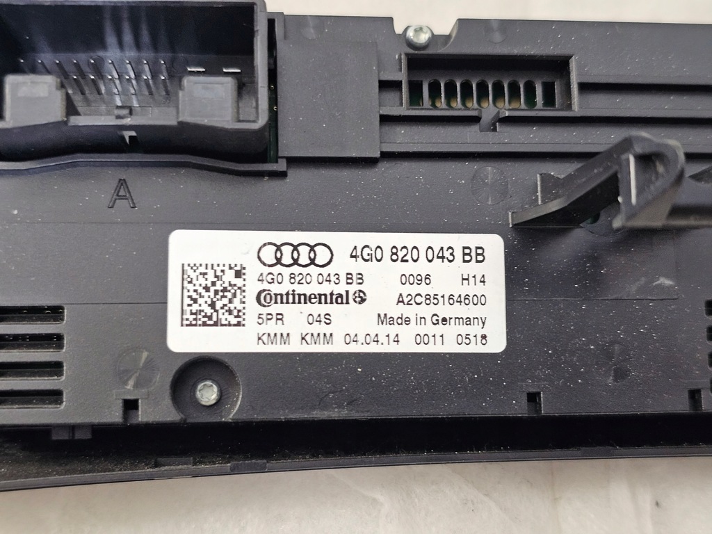 фото №7, Панель кондиціонера обдув audi a6 c7 4g0820043bb