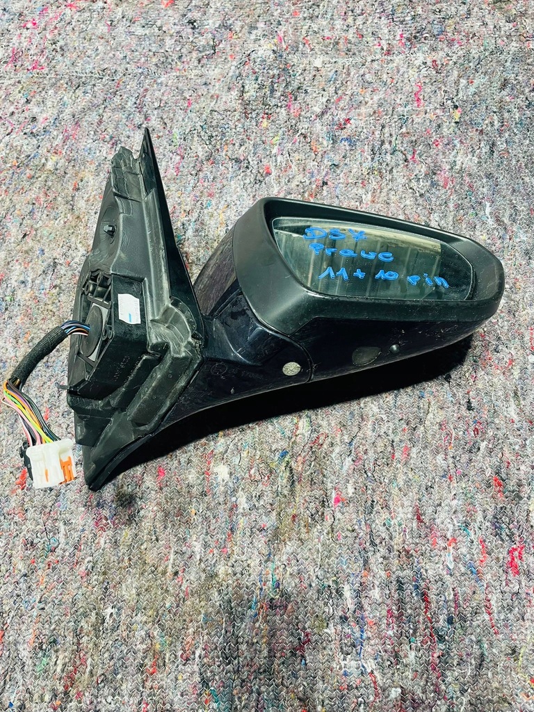 фото №1, Citroen ds7 зеркало правое 10+11pin europa