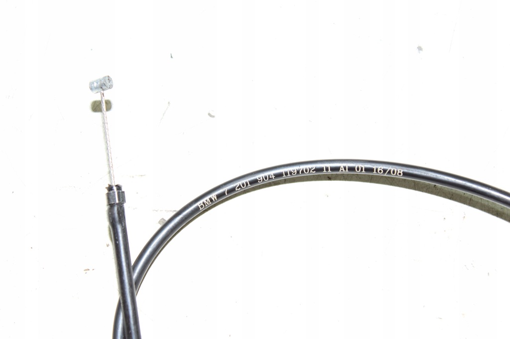 фото №5, Bmw e90 e91 e93 e81 трос тяга открывания капот оригинал europa 7201904