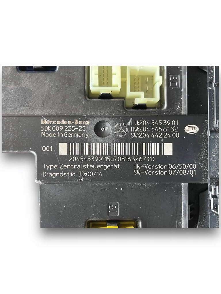 фото №6, Mercedes w204 коробка предохранителей 2045453901 !m