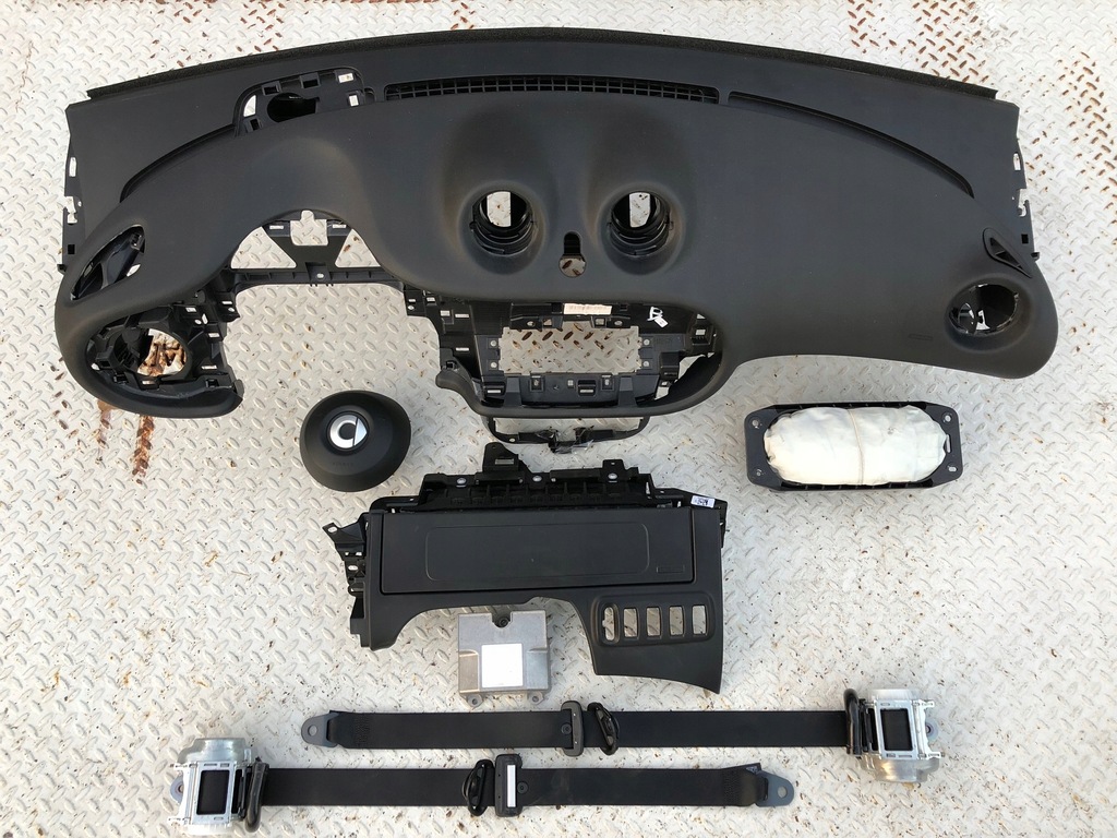 фото №1, Smart 453 панель приладів панель приладів консоль подушки безпеки ремені