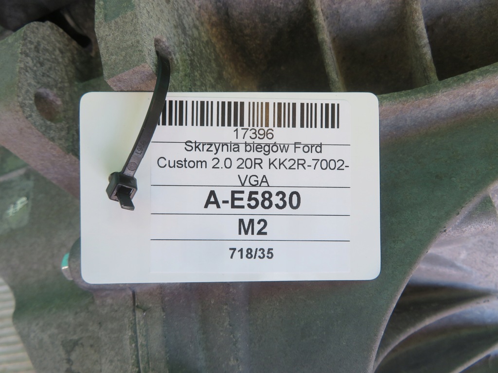 фото №10, Ford transit custom 20r 2.0 tdci euro 6 коробка передач передач kk2r-7002-vga