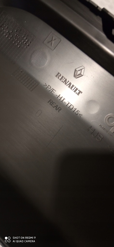 фото №7, Накладка бампера заднього 850707814r 850702947r renault captur ii