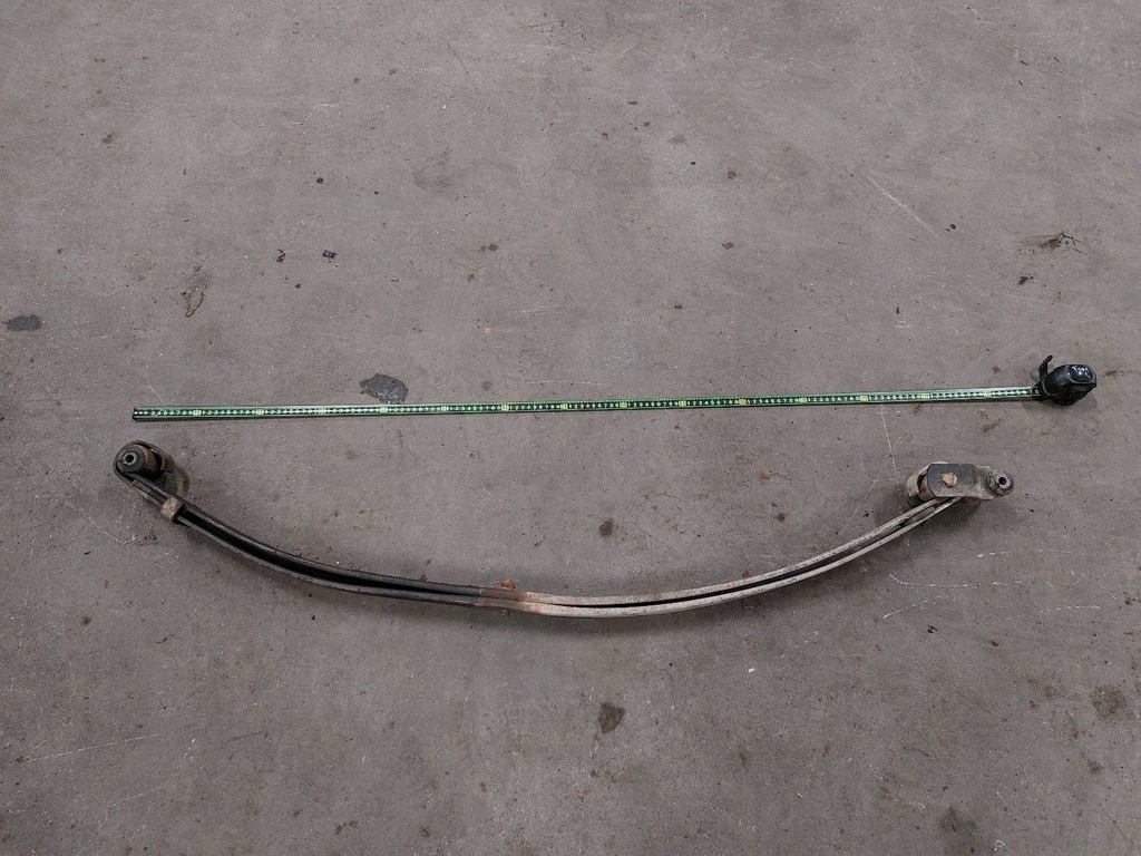 фото №1, Ресора ресорний лівий перед mercedes-benz t1 kaczka