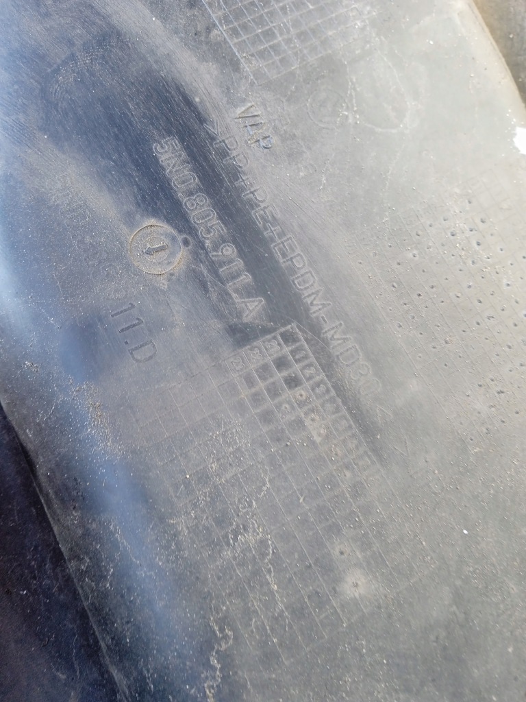 Vw tiguan 1 1 5n підкрилок ліва перед ліва передні оригінальний номер 5n0805911a в Україні