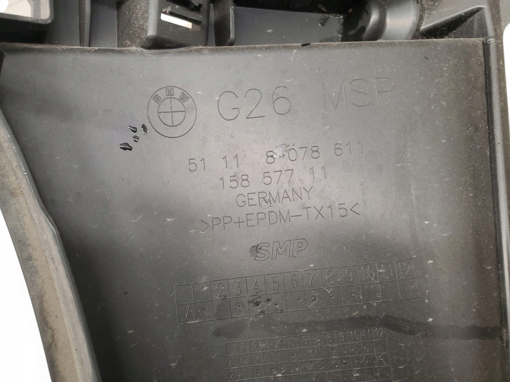 фото №7, Bmw i4 8078611 ліва сторона елементи кріпильні