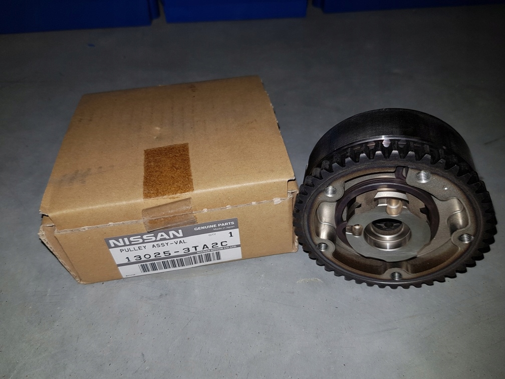 фото №2, Nowe оригинальные колесо вала распределительного вала renault koleos ii 130253ta2c