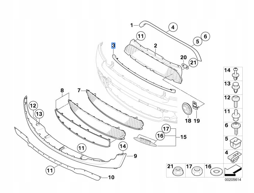 фото №2, Mini оригинальный номер нижняя молдинг декоративная r55 r56 r57 r58 aso