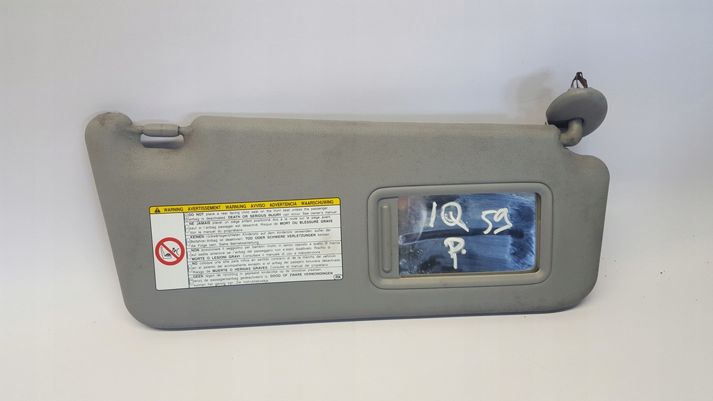 фото №1, Toyota iq козырёк солнцезащитный козырёк правый