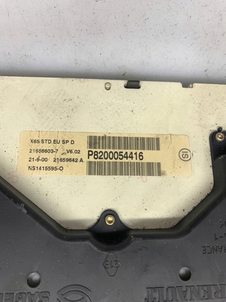 фото №5, Лічильник приладова панель p8200054416 renault