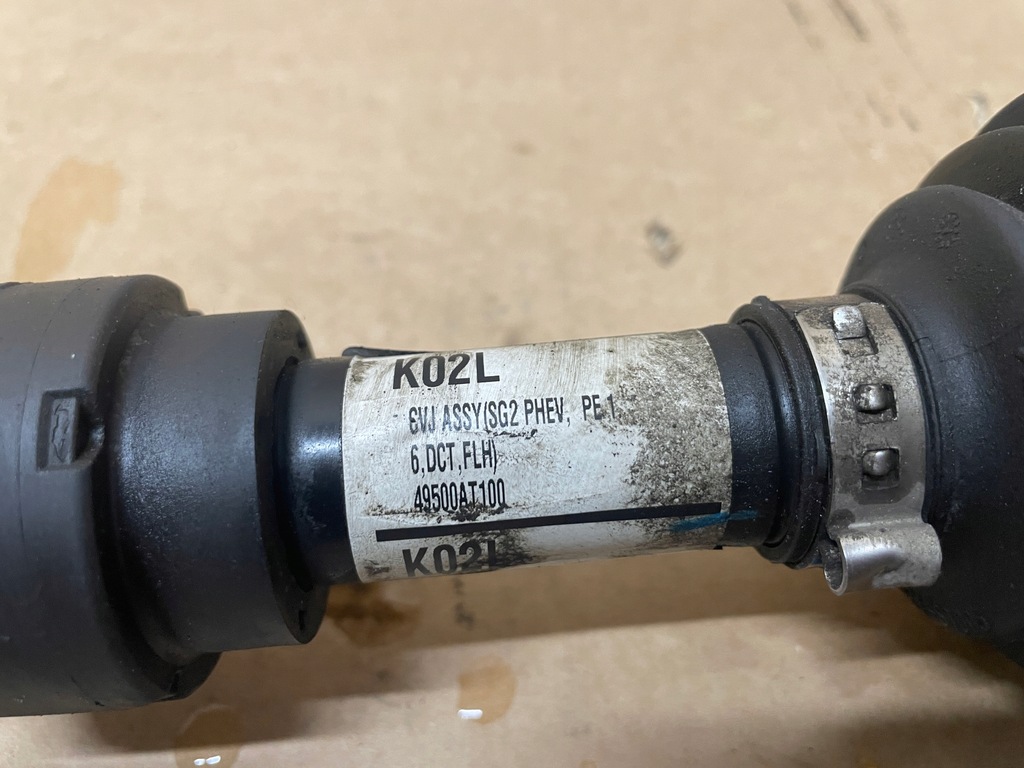 фото №4, Kia niro ii привідний вал привідний вал ліва idealna 49500at100 перед передня