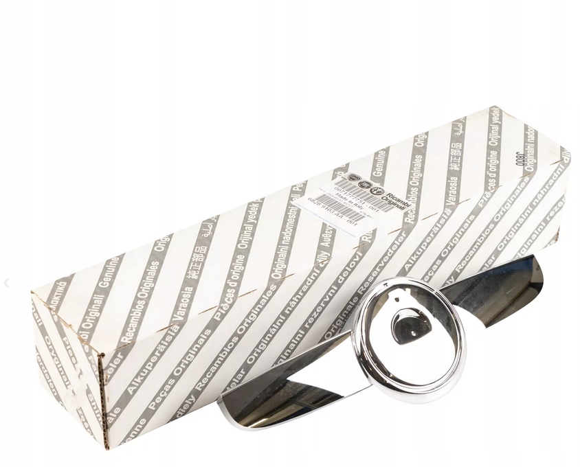 фото №1, Молдинг хромированная эмблема эмблема бампера перед alfa romeo 159 оригинал