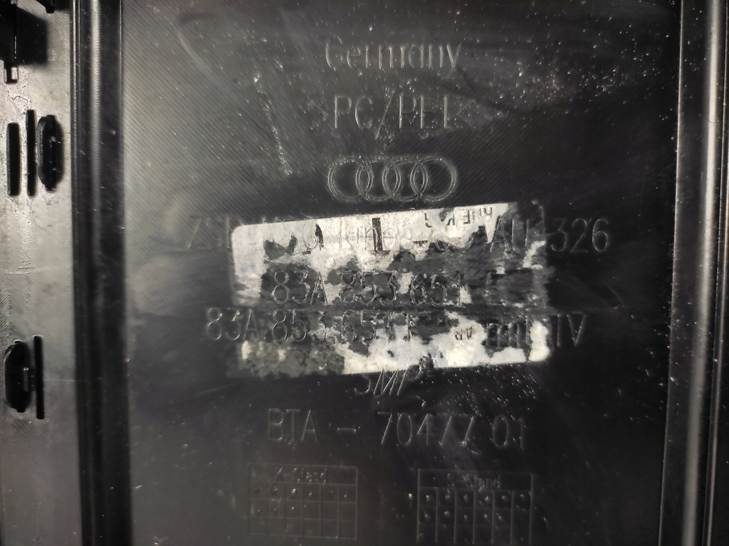 фото №10, Audi q3 ii s-line 83a решётка радиатора решётка радиатора радиатора перед 2018- 83a853651e