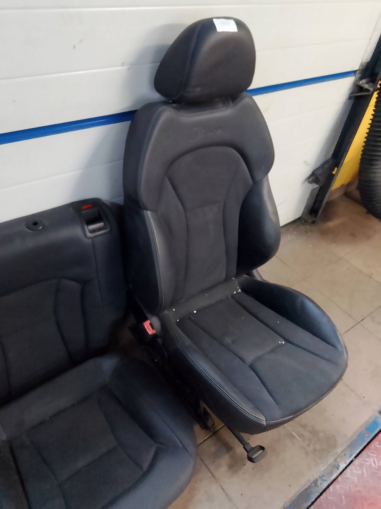 фото №11, Audi a1 8x 3d комплект сидений полукожа s-line