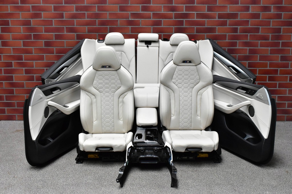 фото №1, Bmw x3m f97 сидіння салон заднє сидіння ivory individual