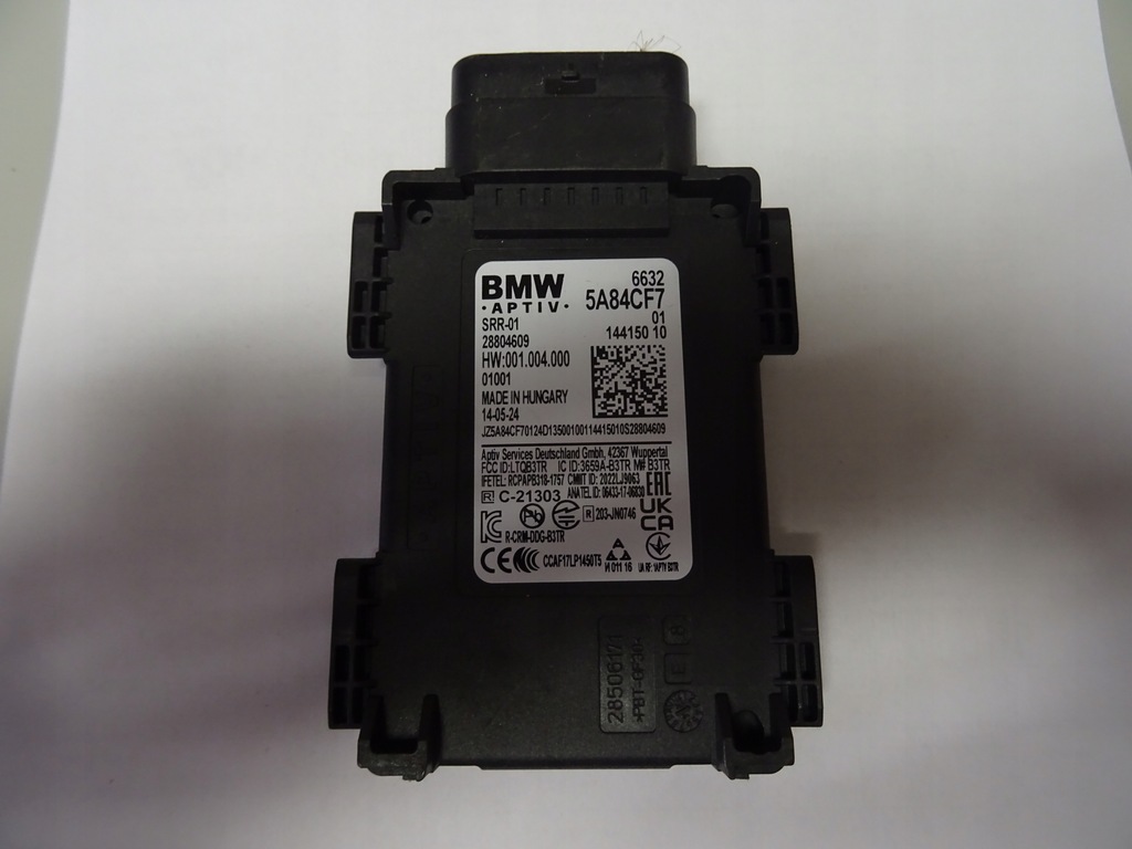 фото №1, Bmw 5a84cf7 модуль датчик радар мертвого pola