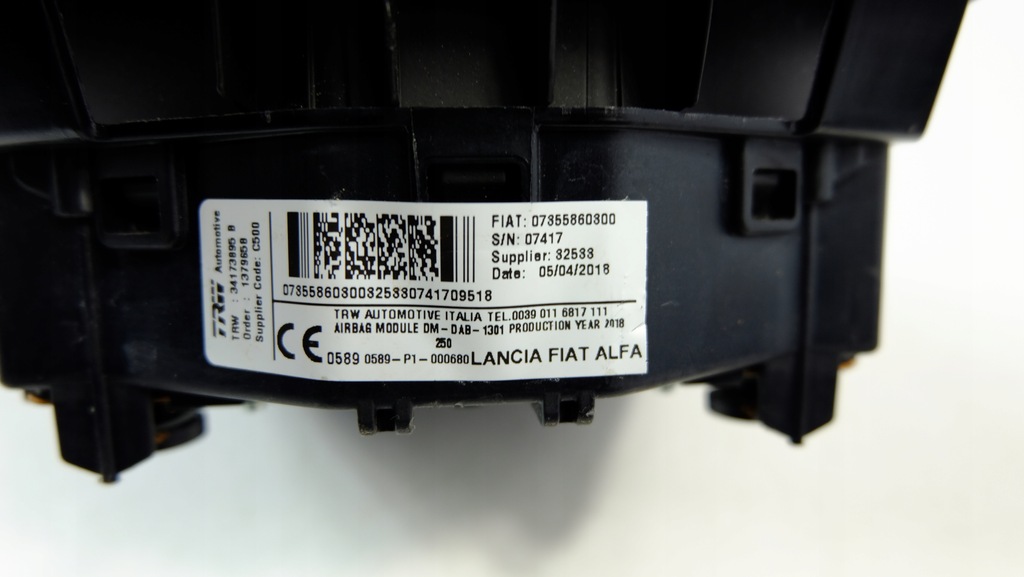 фото №10, Citroen jumper iii подушка водія 07355860300