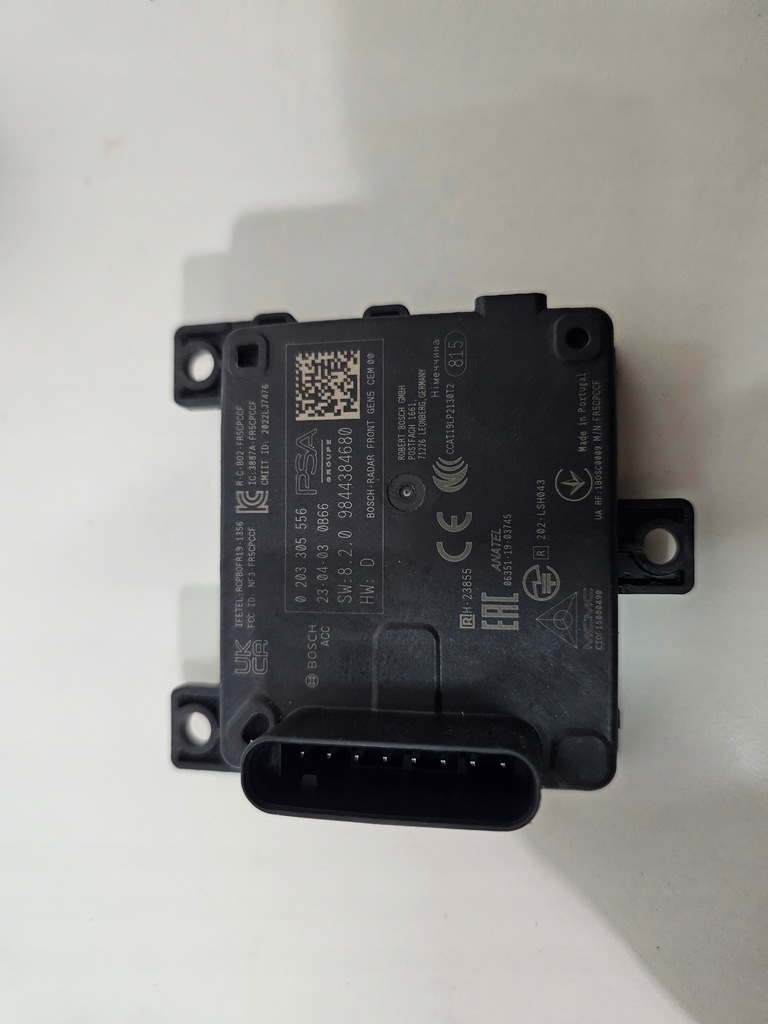 фото №4, Проводка противотуманная фара радар датчик opel astra vi l