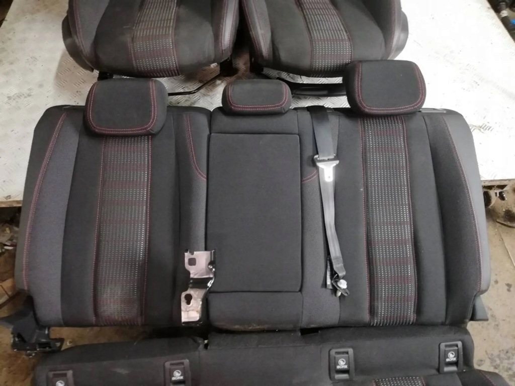 фото №5, Сиденья заднее сиденье ремни задняя peugeot 308 t9 hb gt line комплект