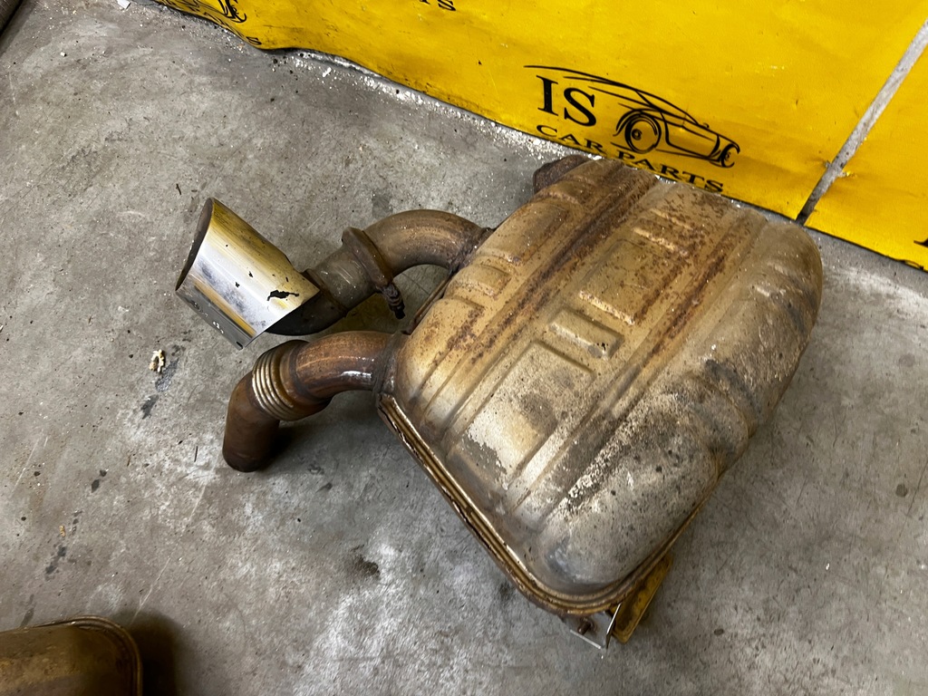 фото №10, Комплект вихлоп гасник кінцевий задня автоматична коробка передач porsche carrera 911 996 3.4