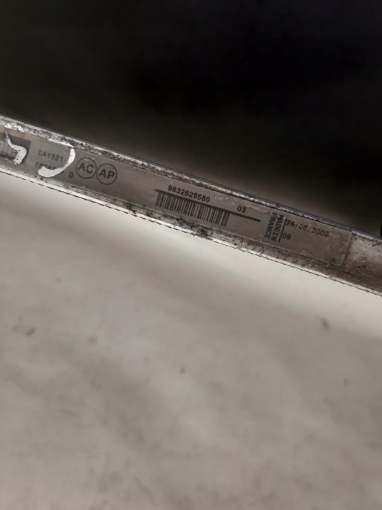 фото №7, Citroen c5 9632629580 радіатор кондиціонера кондиціонер