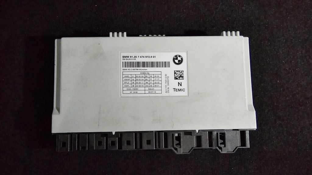фото №1, Bmw f30 f36 модуль блок управления сиденье с подогревом 7474972