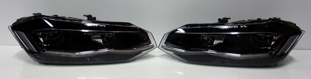 фото №1, Vw polo 2017-2020 full led лампы передние перед
