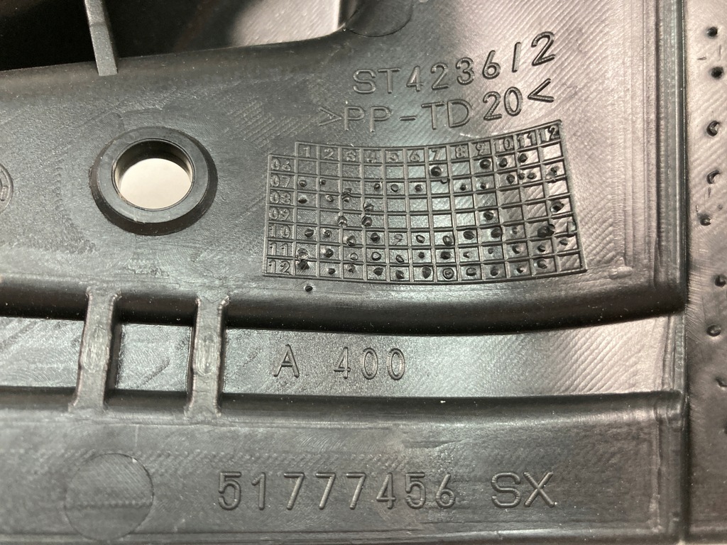 фото №7, Кронштейн бампера заднего fiat grande punto