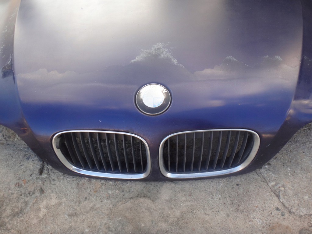 Капот кришка двигуна bmw 5 e39 седан універсал montrealblau Недорого