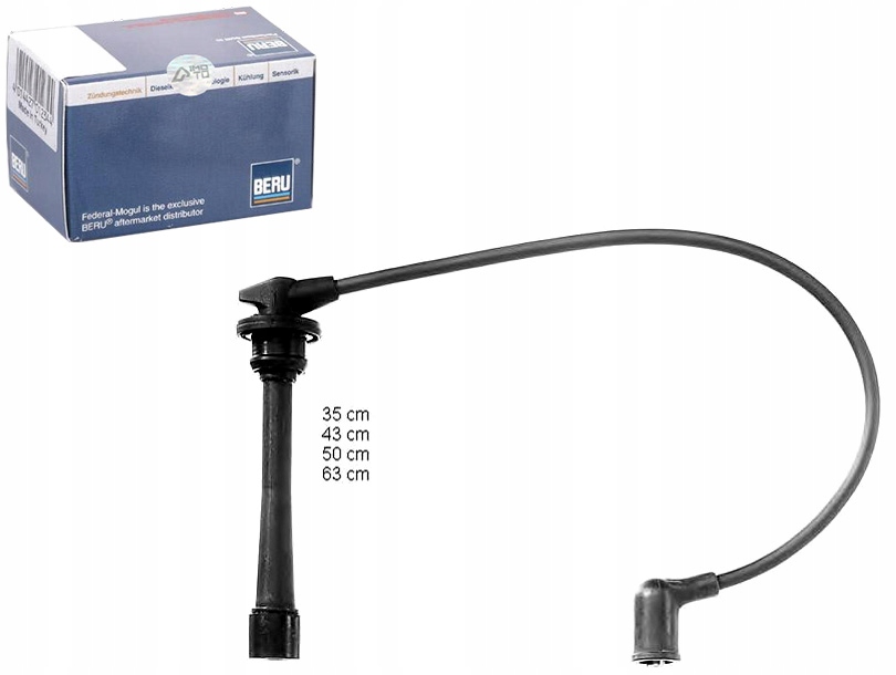 фото №1, Провода зажигания hyundai coupe rd 2.0 99- beru