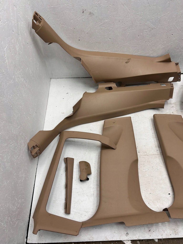 фото №15, Porsche macan ii lift 2023 mojave бежевый сиденья заднее сиденье обшивки комплект