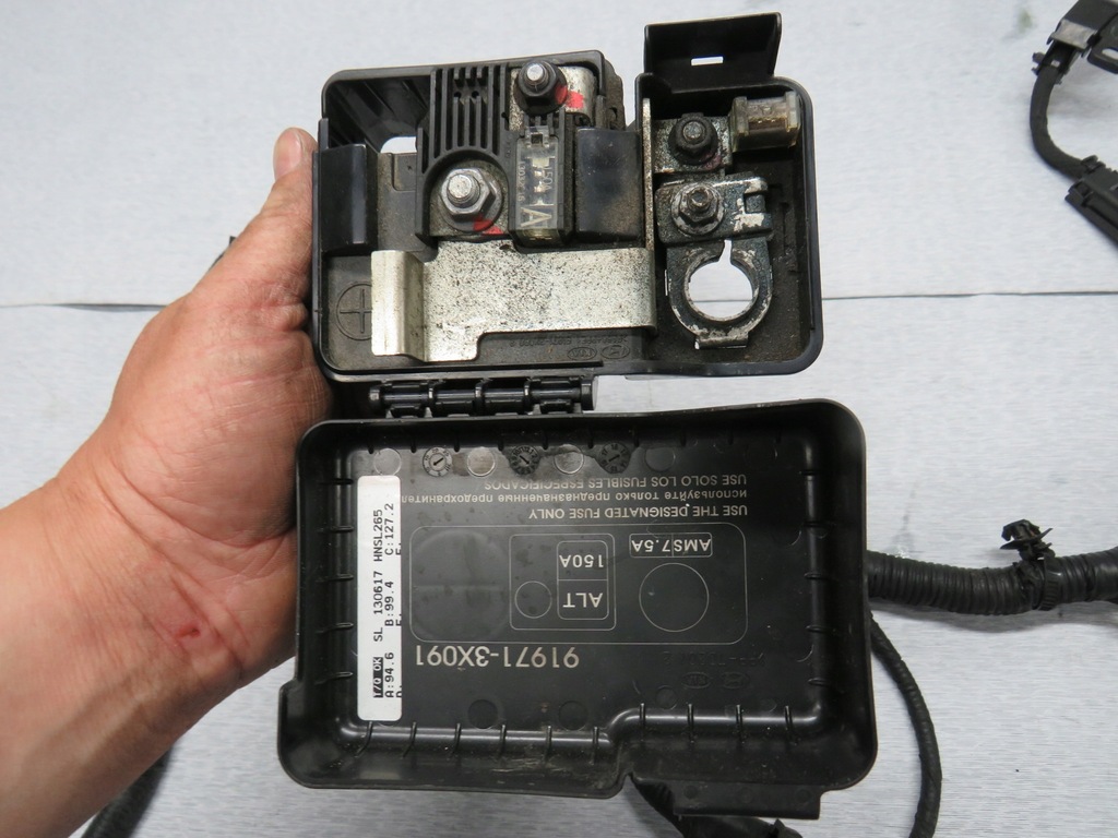 фото №7, Kia sportage iii 1.7 crdi клема плюсова 91850-3u311