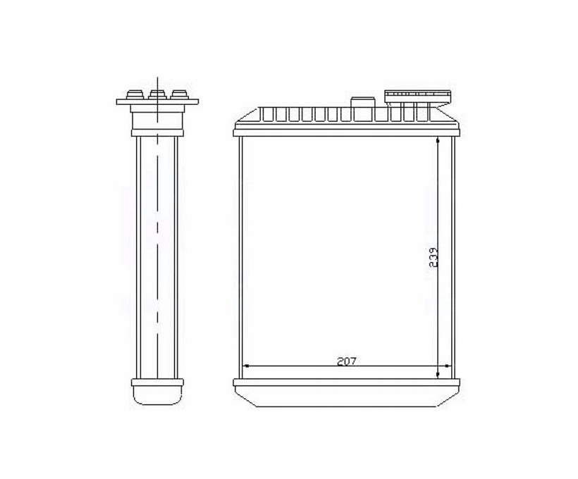 фото №1, Обігрівач volvo v70 05- 9171503 nowa