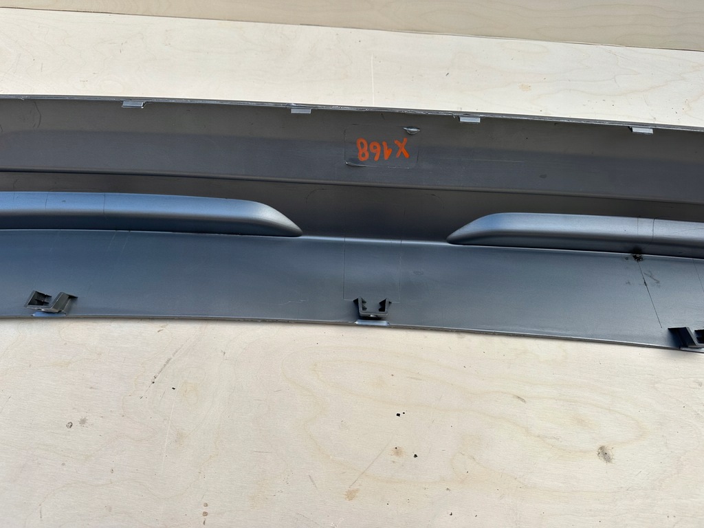 фото №9, Hyundai kona 17r- спойлер диффузор накладка бампера задняя задняя 86671-j9000