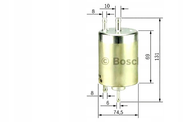 Bosch фильтр топлива db m166 w168 a-klasa 97- Цена