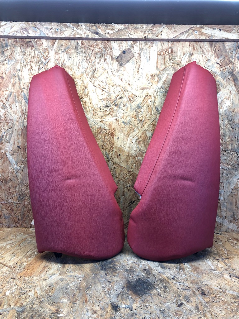 фото №1, Bmw e92 обшивка сиденье задняя спинка korallrot