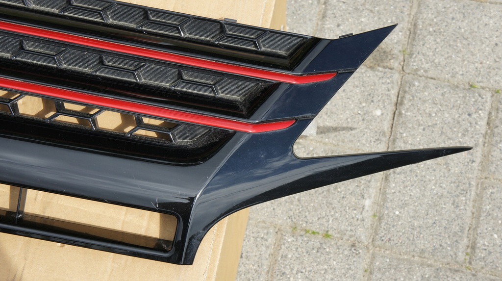 фото №4, Решётка радиатора передняя решётка радиатора mitsubishi space star ii lift