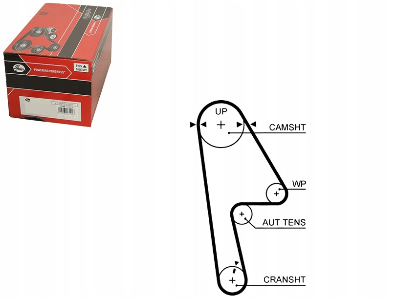 фото №1, Ремень распределительного вала honda civic vii fr-v stream 1.6/1.7