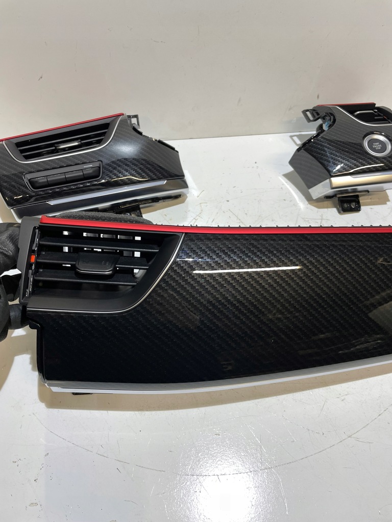 фото №8, Renault arkana r.s. line накладки консоль карбон