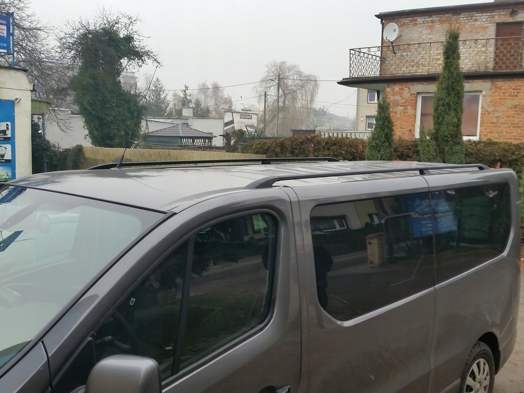 фото №2, Opel vivaro renault trafic primastar 2001-2014 l1 рейлінги дахові mocne