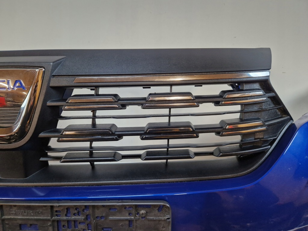 фото №6, Dacia sandero iii 3 бампер передний перед решётка решётка радиатора 620228531r
