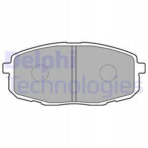 фото №2, Тормозные колодки тормозные перед delphi do kia forte 1.6 2.0